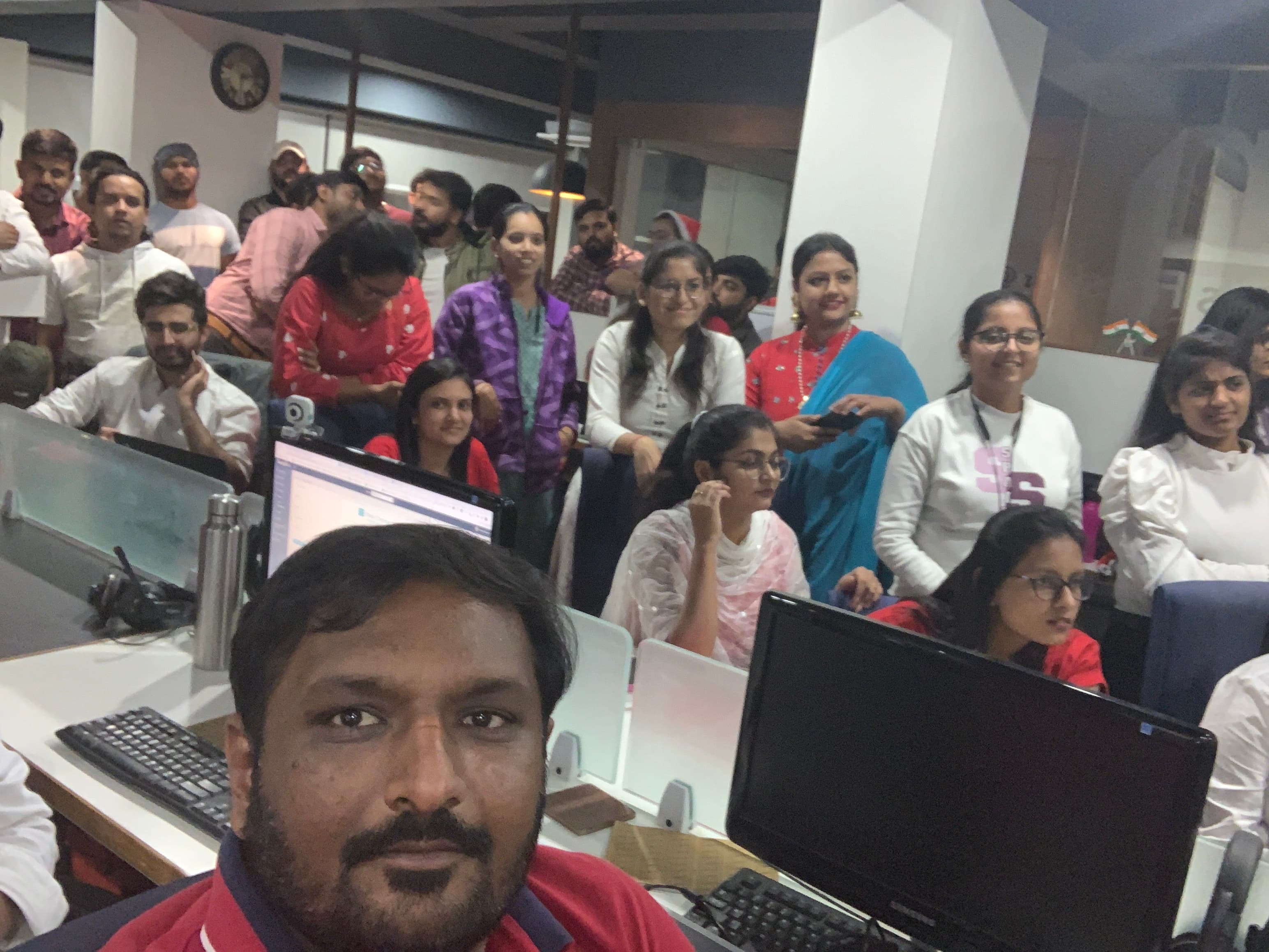 Selfie time for Zealousians