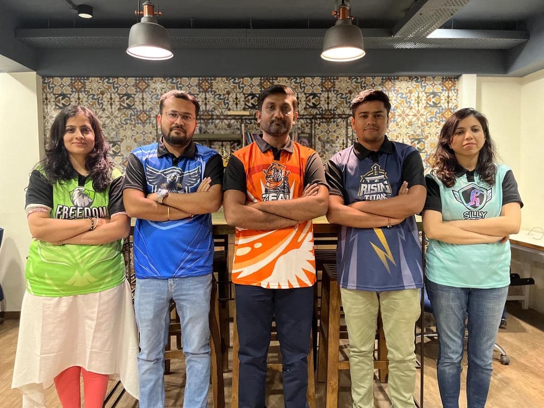 Captains Posing Before Tournament