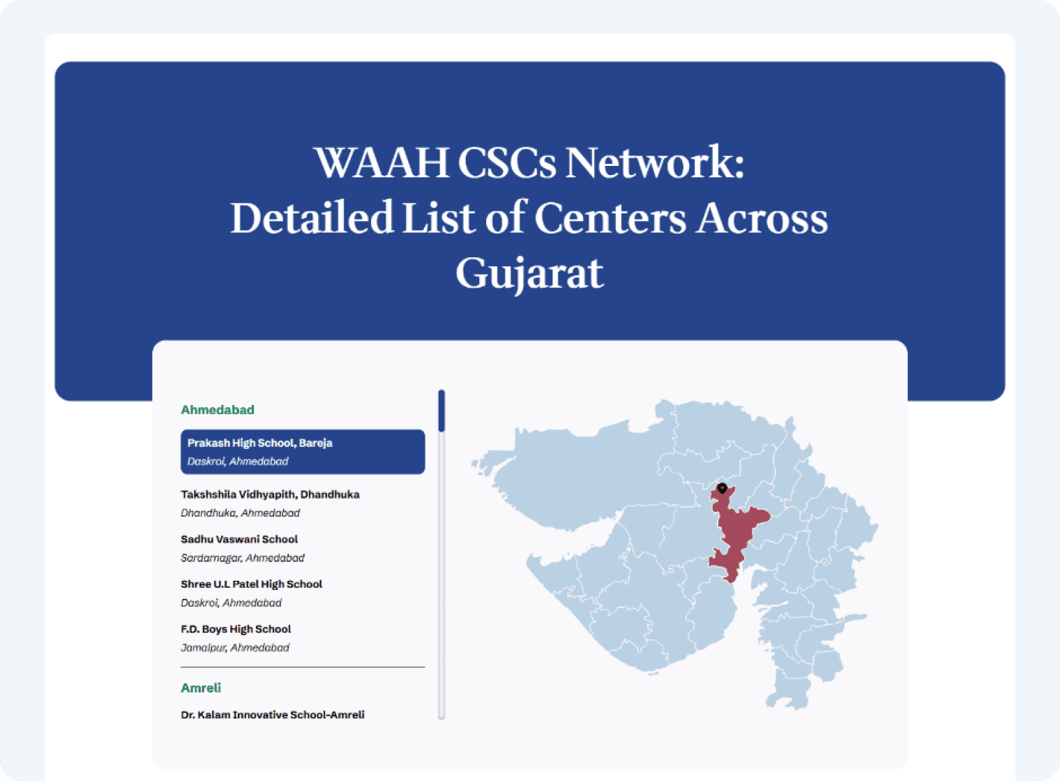 waah community science centres