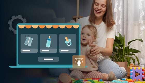 baby store website design tips