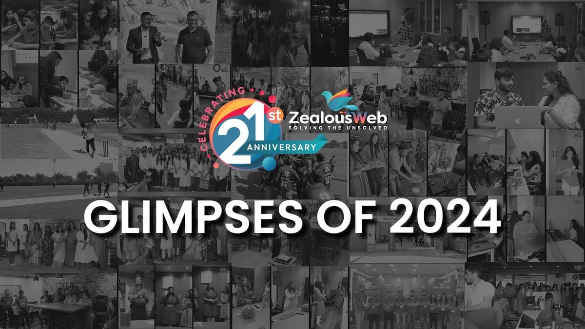 ZealousWeb 2024: A Year of Growth, Celebrations &amp; Impact!