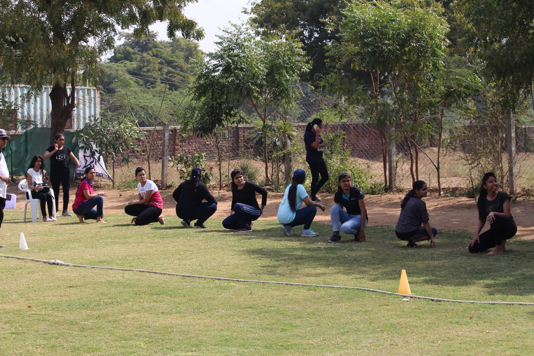 Woman Playing KhoKho