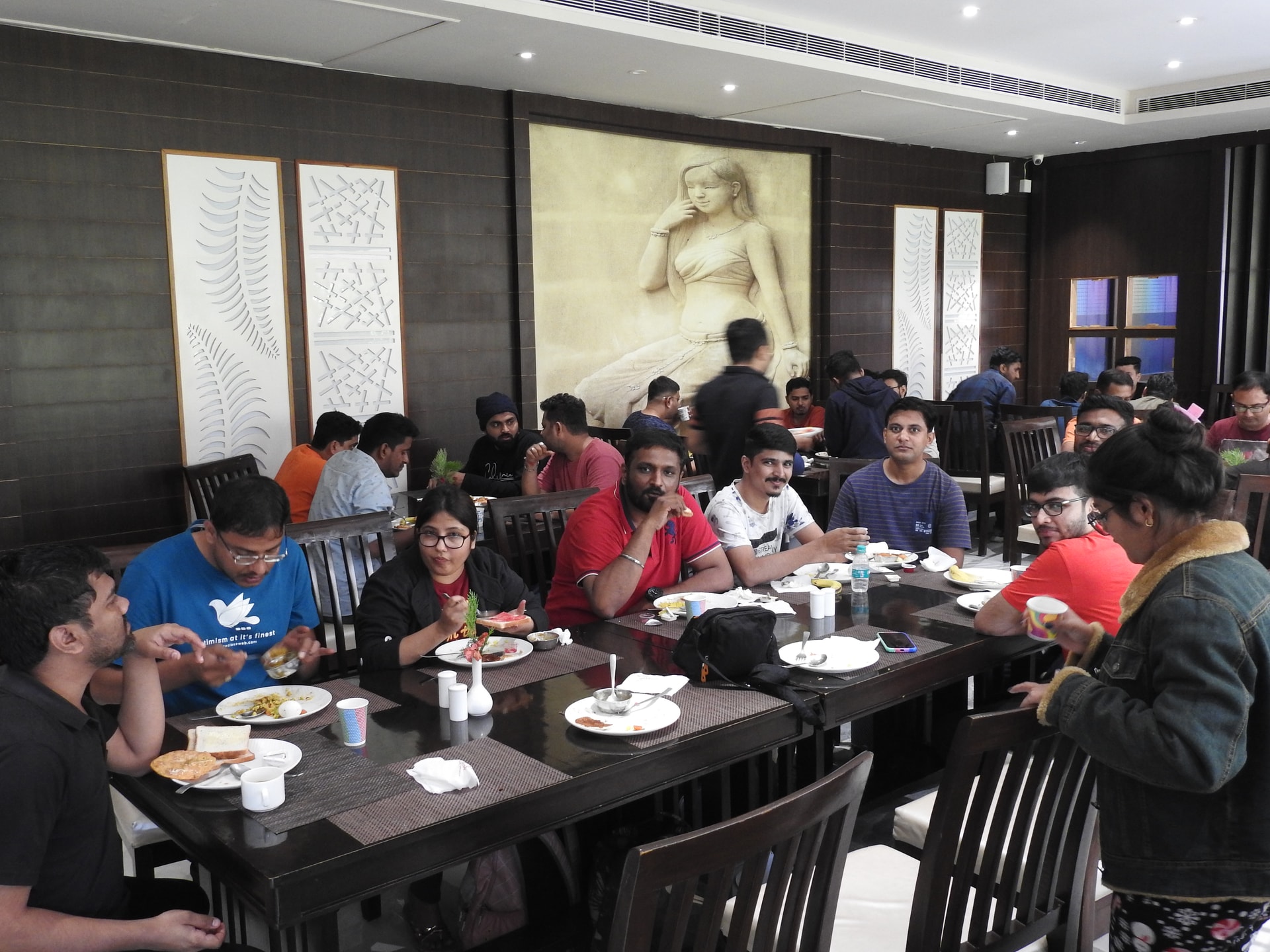 Lunch at resort