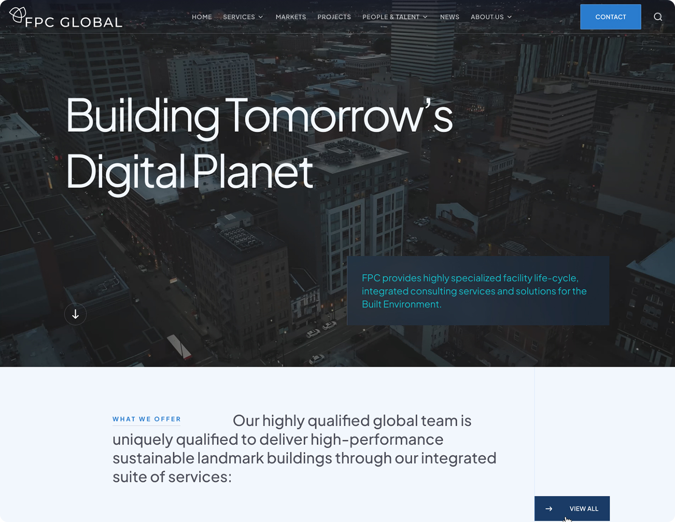 FPC Global Home page
