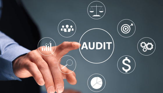 Graphical representation of content audit benefits in healthcare marketing