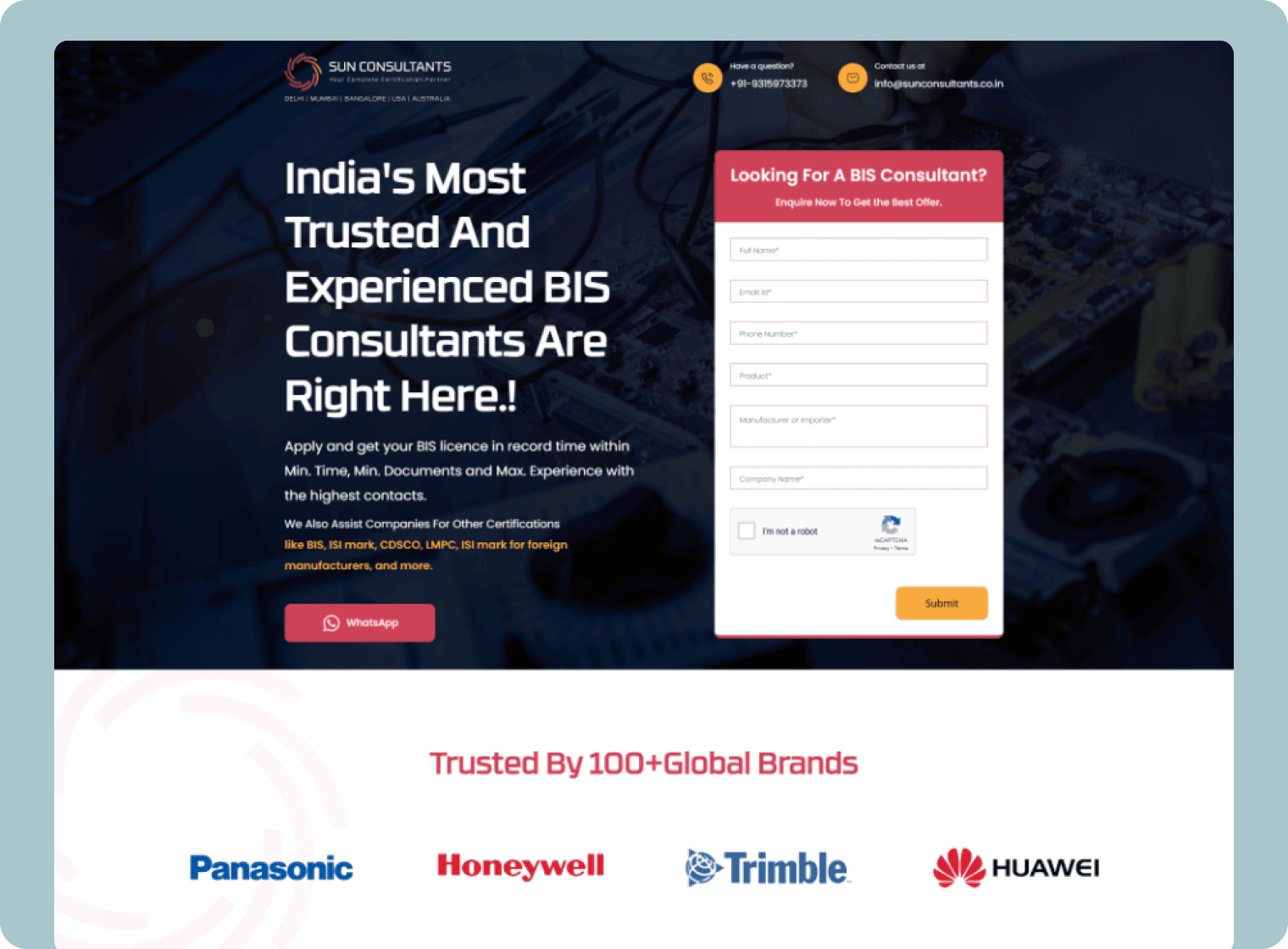 Sun consultant pages