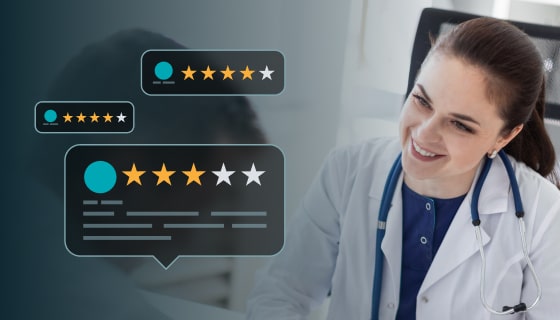 Healthcare reputation management