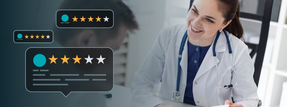 Healthcare reputation management