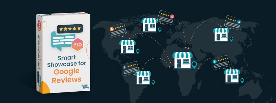 Google reviews multi-location display