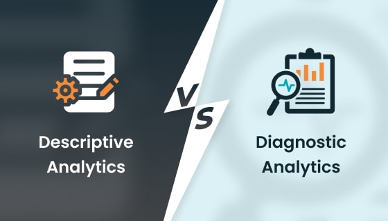 Descriptive vs. Diagnostic analytics
