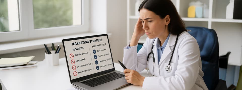 Healthcare clinic marketing mistakes and solutions