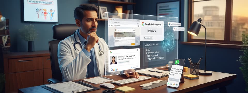 Sign of Outdated Healthcare Marketing