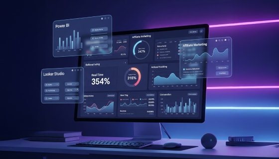 Powerful Affiliate Dashboard in Power BI or Looker Studio