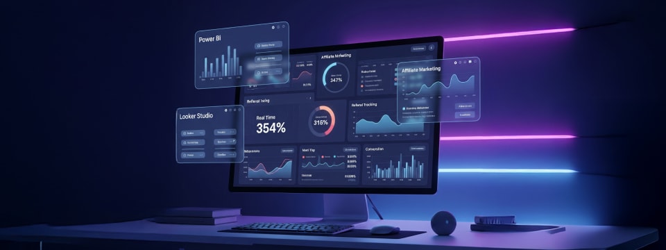 Powerful Affiliate Dashboard in Power BI or Looker Studio