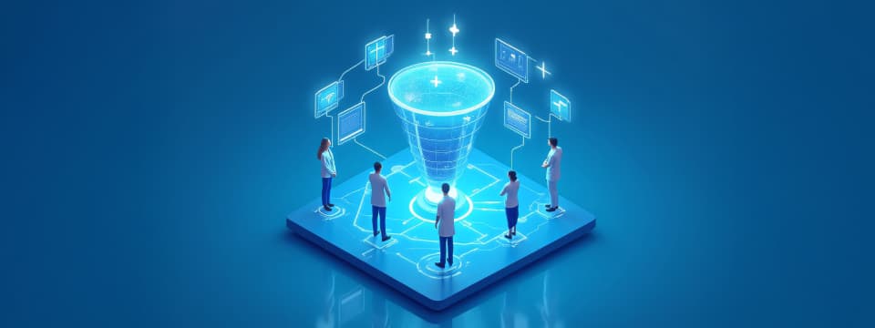 doctor referral funnel