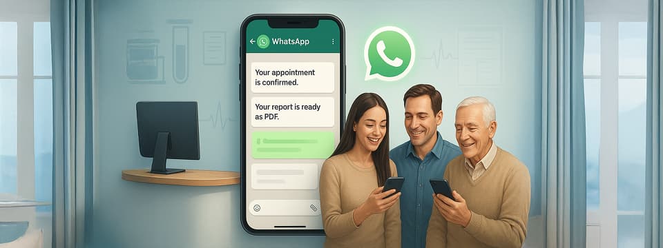 WhatsApp for labs