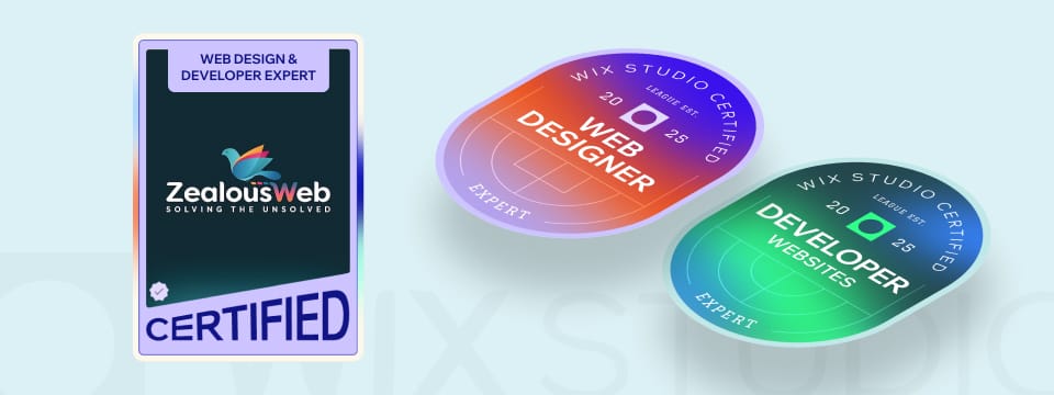 Wix Studio Certified Web Designers