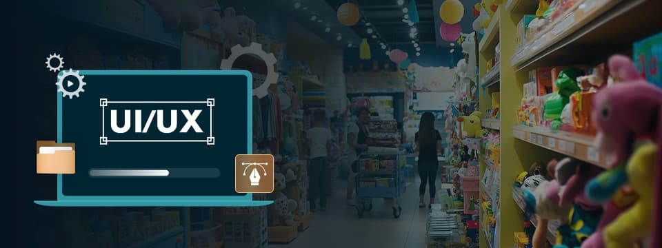 UX/UI design for baby ecommerce