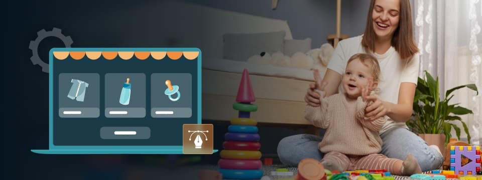 baby store website design tips