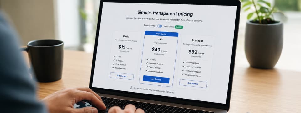 transparent checkout