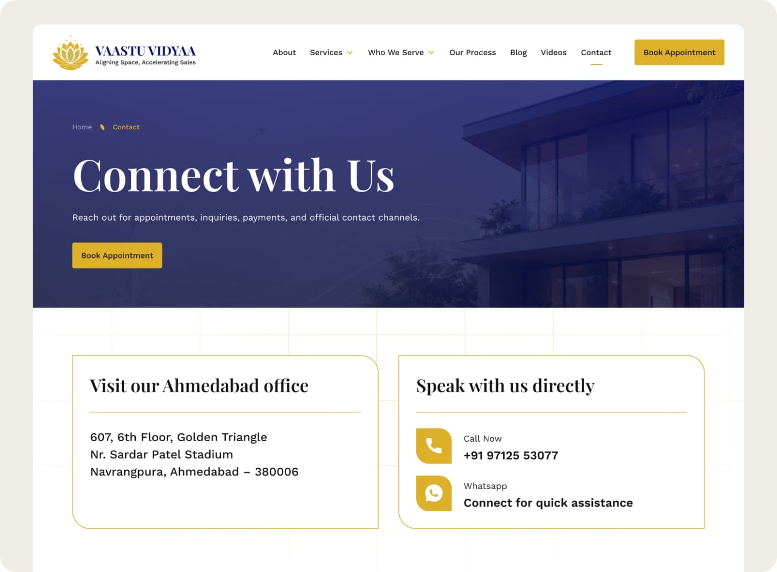 website improvements
