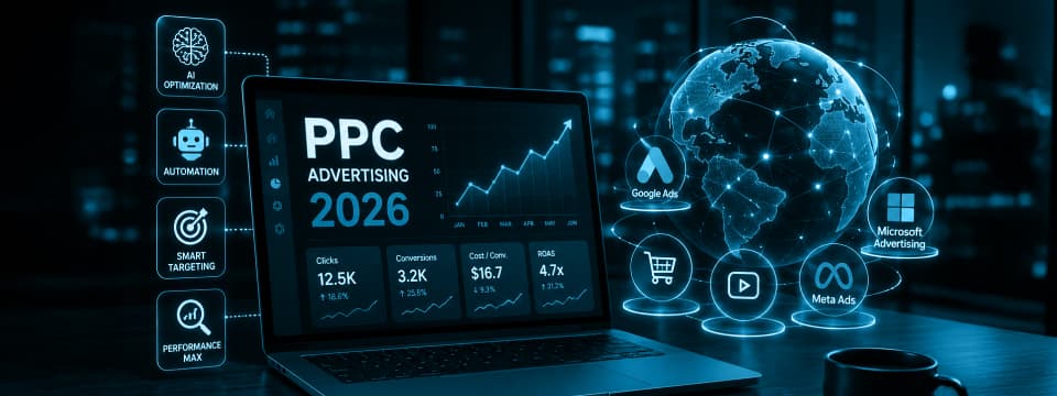 AI-powered PPC advertising dashboard
