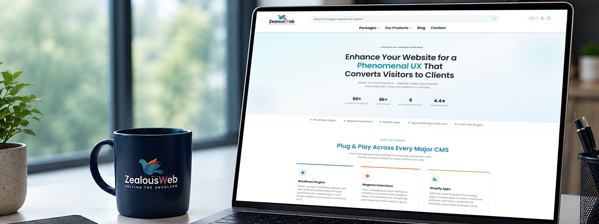 AI Homepage Development