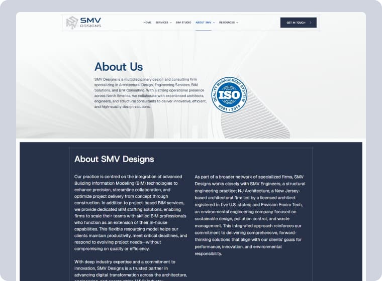 About SMV Designs