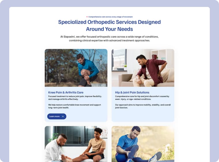 Orthopedic Services
