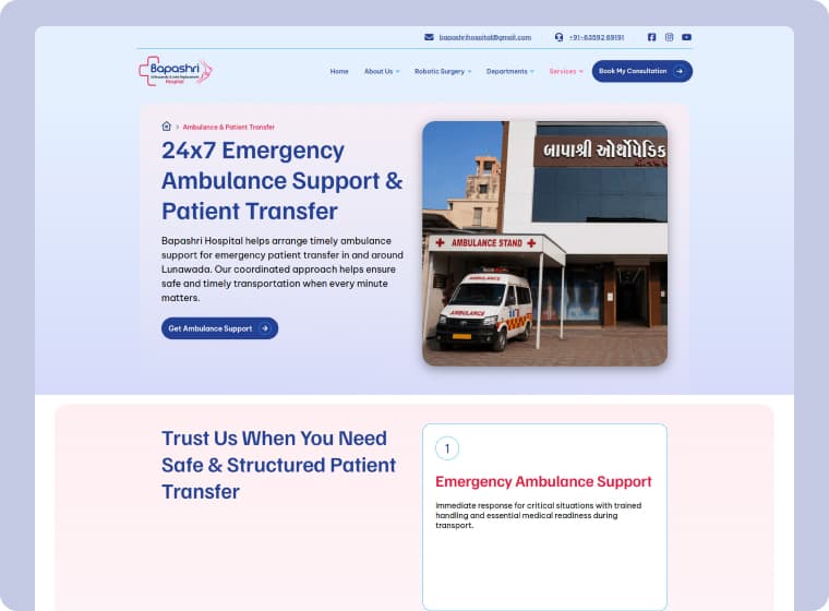 Ambulance Support