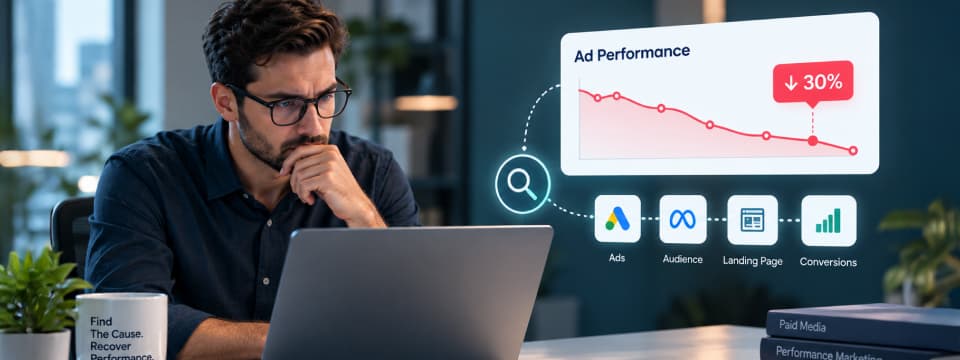 Diagnosing Ad Performance Drop