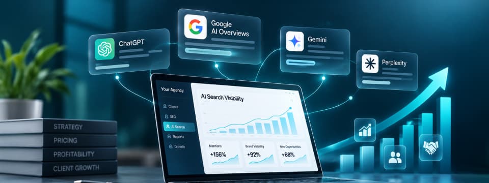 AI SEO AEO GEO services for agencies